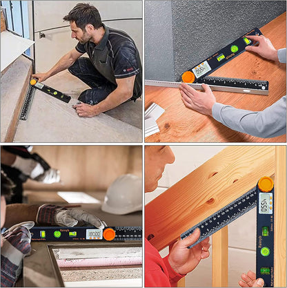 Measure, lock, and transfer angles with professional precision.