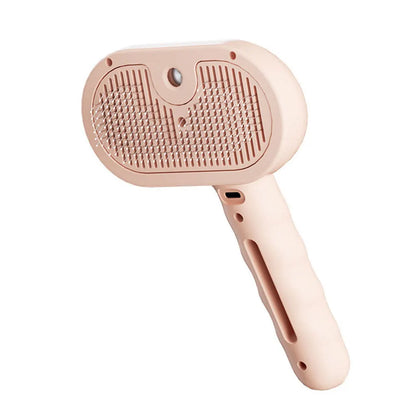 Gentle Steam Pet Grooming Brush